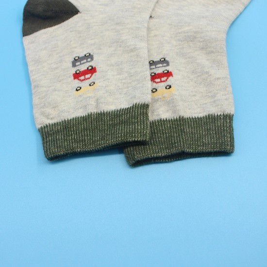 New mid-calf children's socks, men's and women's baby socks wholesale, infant cartoon cotton socks, autumn and winter children's socks