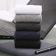 Men's Socks, Solid Color, High Cotton Content, Men's Socks, Autumn and Winter Sweat-Absorbing Breathable Business Mid-Calf Socks Wholesale mid-calf socks