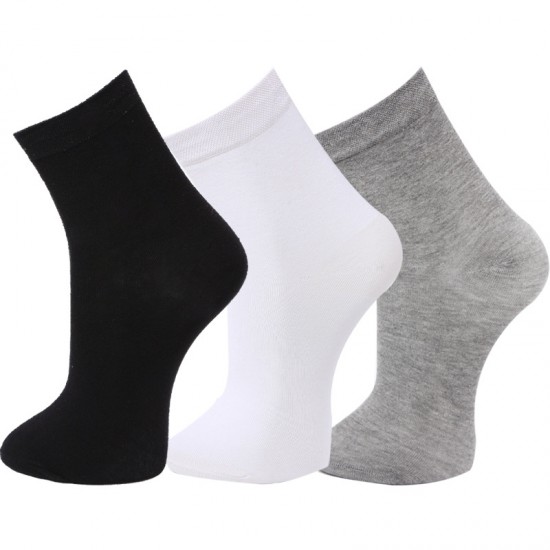 Men's Socks, Solid Color, High Cotton Content, Men's Socks, Autumn and Winter Sweat-Absorbing Breathable Business Mid-Calf Socks Wholesale mid-calf socks