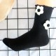 Handmade Knitted Flower Socks for Women - Ins Trendy Ruffled Rolled Cuff Socks, Japanese-Style Mid-Calf Sports Socks