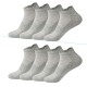 4-6 Pair Pack In Stock Mesh Short Socks, Men's and Women's Ear-Pulling Sports Boat Socks, Spring/Summer Thin Cotton Socks, European and American Style, Multiple Sizes