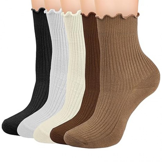 Women's Casual Versatile Multi-Color Socks - Temu, Shein, TikTok, Shopee, Independent Sites