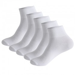 In-Stock Women's Sports Ankle Socks - Low-Cut Cotton Socks for Running & Hiking, Sweat-Absorbent Short Socks