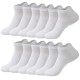 4-6 Pair Pack In Stock Mesh Short Socks, Men's and Women's Ear-Pulling Sports Boat Socks, Spring/Summer Thin Cotton Socks, European and American Style, Multiple Sizes