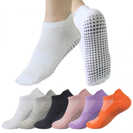In-stock yoga socks, Pilates sports socks, women's style with grip, barefoot exercise, non-slip socks