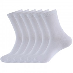 European and American plus size men's socks, solid color formal socks, casual cotton socks, mid-calf socks, men's and women's unisex socks, plus size
