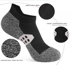 Non-Slip & Breathable Terry Lined Shock-Absorbing Running Socks - Temu, Shein, Shopee, Independent Sites
