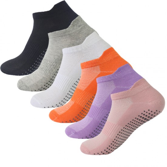 In-stock yoga socks, Pilates sports socks, women's style with grip, barefoot exercise, non-slip socks