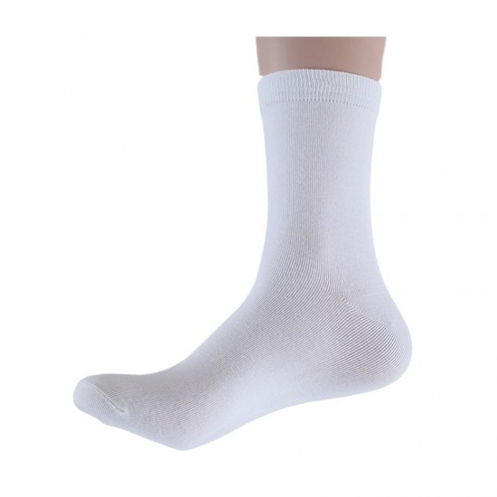 European and American plus size men's socks, solid color formal socks, casual cotton socks, mid-calf socks, men's and women's unisex socks, plus size