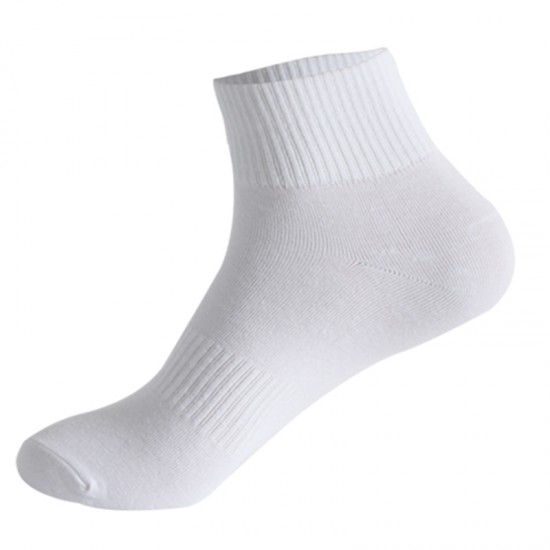 In-Stock Women's Sports Ankle Socks - Low-Cut Cotton Socks for Running & Hiking, Sweat-Absorbent Short Socks