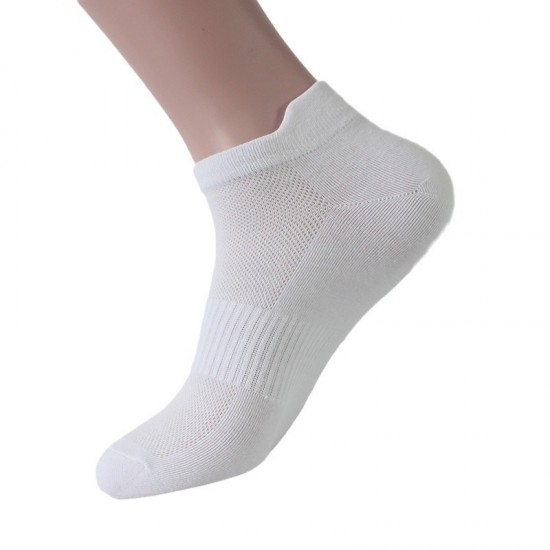Plus-size men's athletic socks, thin mesh boat socks, extra-large and long men's socks, cotton socks