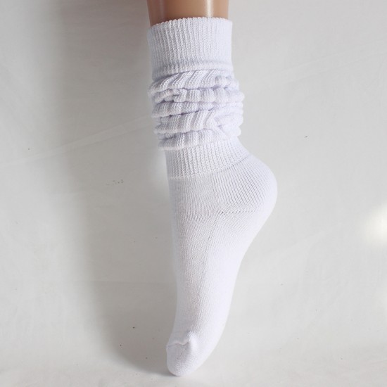 European & American Slouch Socks - Thickened Terry Bottom Bubble Socks, Unisex Warm Leg Protection Socks for Winter