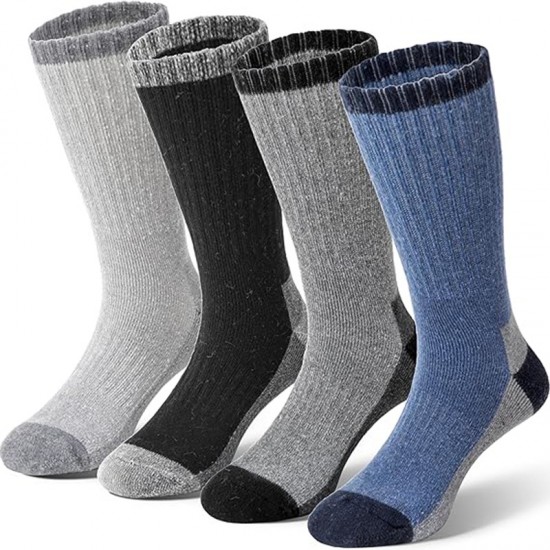 Unisex Plus-Size Cotton Mid-Calf Socks - Outdoor Socks for Men & Women, Temu, Shein