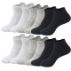4-6 Pair Pack In Stock Mesh Short Socks, Men's and Women's Ear-Pulling Sports Boat Socks, Spring/Summer Thin Cotton Socks, European and American Style, Multiple Sizes