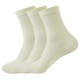 Women's mid-calf socks, solid color, loose-fitting, long, soft cotton socks, sweat-absorbent, casual, trendy.