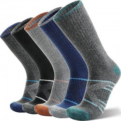 Unisex Plus-Size Cotton Mid-Calf Socks - Outdoor Socks for Men & Women, Temu, Shein