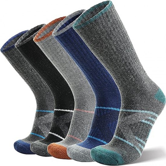 Unisex Plus-Size Cotton Mid-Calf Socks - Outdoor Socks for Men & Women, Temu, Shein