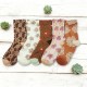 Women's 3D Embossed Lolita Socks In-Stock - Cotton Fashion Retro Mid-Calf Socks, Versatile