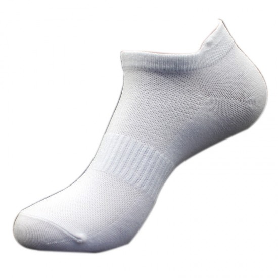 New Mesh Boat Socks Unisex - Summer Thin Tab Socks, Black & White Sweat-Absorbent Cotton Low-Cut Sports Socks
