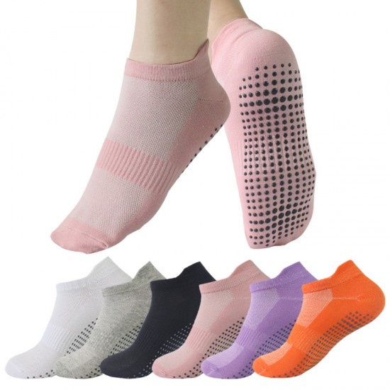 In-stock yoga socks, Pilates sports socks, women's style with grip, barefoot exercise, non-slip socks