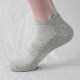 Plus-size men's athletic socks, thin mesh boat socks, extra-large and long men's socks, cotton socks