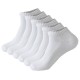 Plus size thickened boat socks, men's terry socks, short socks, terry sports socks, European and American winter warm cotton socks