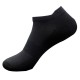 New Mesh Boat Socks Unisex - Summer Thin Tab Socks, Black & White Sweat-Absorbent Cotton Low-Cut Sports Socks