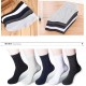 New Solid Color Men's Cotton Socks - Business Mid-Calf Socks, Sweat-Absorbent Sports Socks, In-Stock for Wholesale