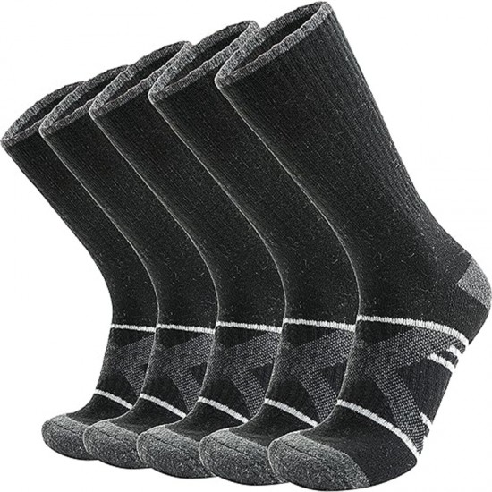 Unisex Plus-Size Cotton Mid-Calf Socks - Outdoor Socks for Men & Women, Temu, Shein