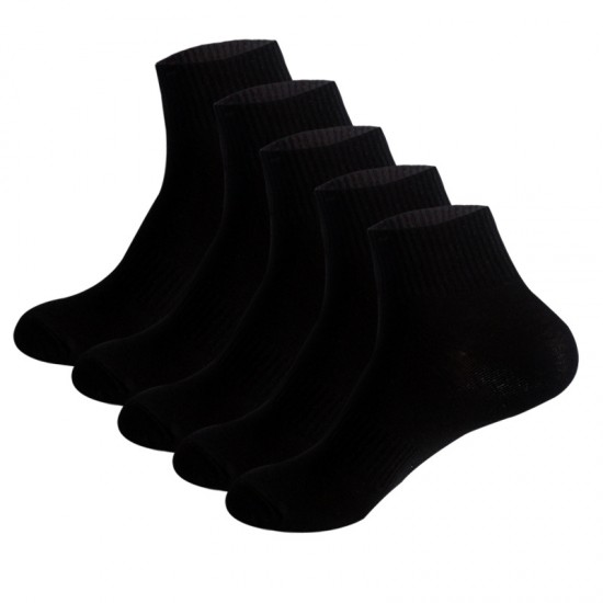 In-Stock Women's Sports Ankle Socks - Low-Cut Cotton Socks for Running & Hiking, Sweat-Absorbent Short Socks