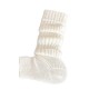 In Stock Footed Socks, Warm Slouch Socks, Chunky Knitted Leg Covers, Korean Style Leg Protectors, Foot Covers, Boot Covers, European and American Style