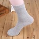 New Solid Color Men's Cotton Socks - Business Mid-Calf Socks, Sweat-Absorbent Sports Socks, In-Stock for Wholesale