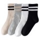 Terry Lined Shock-Absorbing Mid-Calf Running Socks - Temu, Shein, Shopee, Independent Sites