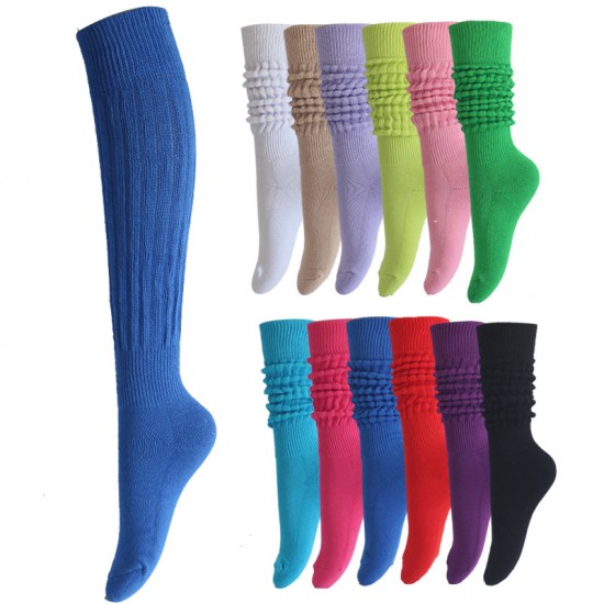 European & American Slouch Socks - Thickened Terry Bottom Bubble Socks, Unisex Warm Leg Protection Socks for Winter