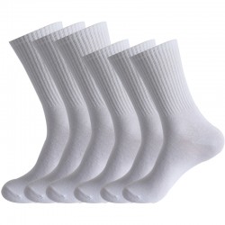 Calf Socks, High Elasticity, Autumn/Winter Mid-Calf Socks, Men's and Women's Solid Color Cotton Socks, Running Sports Socks, Sizes Available