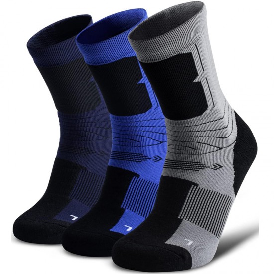Casual Terry Lined Shock-Absorbing Running Socks - Temu, Shein, Shopee, Independent Sites