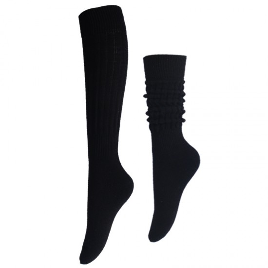 European & American Slouch Socks - Thickened Terry Bottom Bubble Socks, Unisex Warm Leg Protection Socks for Winter