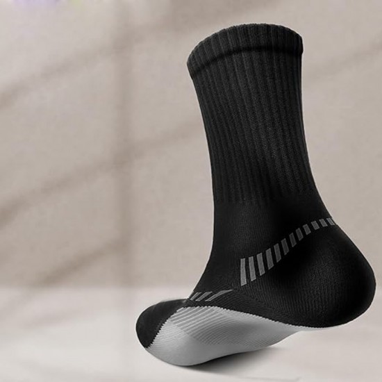 Soft Terry Lined Shock-Absorbing Running Socks - Temu, Shein, Shopee, Independent Sites