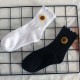 Sunflower Ruffled Women's Socks - New Autumn & Winter Mid-Calf Socks, Sweat-Absorbent Cotton Socks for Students & Running