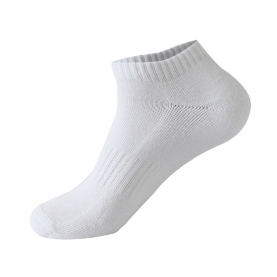 Plus size thickened boat socks, men's terry socks, short socks, terry sports socks, European and American winter warm cotton socks