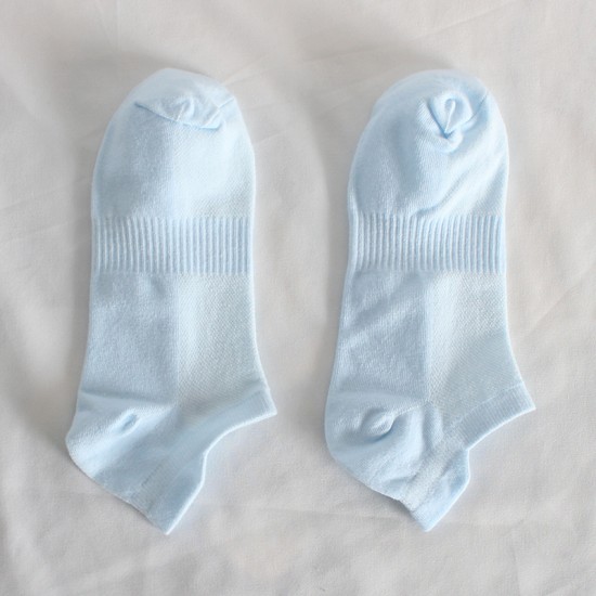 Sports Short Socks, Breathable Mesh Running Socks, Women's Summer Colorful Thin Boat Socks, Low-Cut Women's Socks