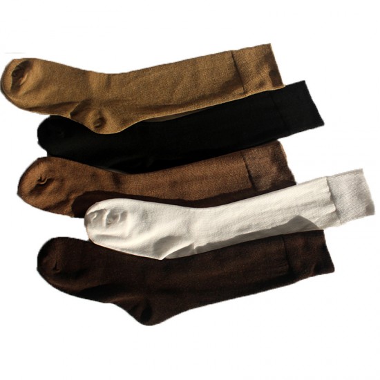 Autumn and winter warm calf socks, Japanese school style JK socks, ins trendy women's socks, internet celebrity long socks, cotton socks, solid color