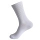 Calf Socks, High Elasticity, Autumn/Winter Mid-Calf Socks, Men's and Women's Solid Color Cotton Socks, Running Sports Socks, Sizes Available