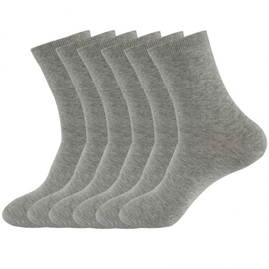 European and American plus size men's socks, solid color formal socks, casual cotton socks, mid-calf socks, men's and women's unisex socks, plus size